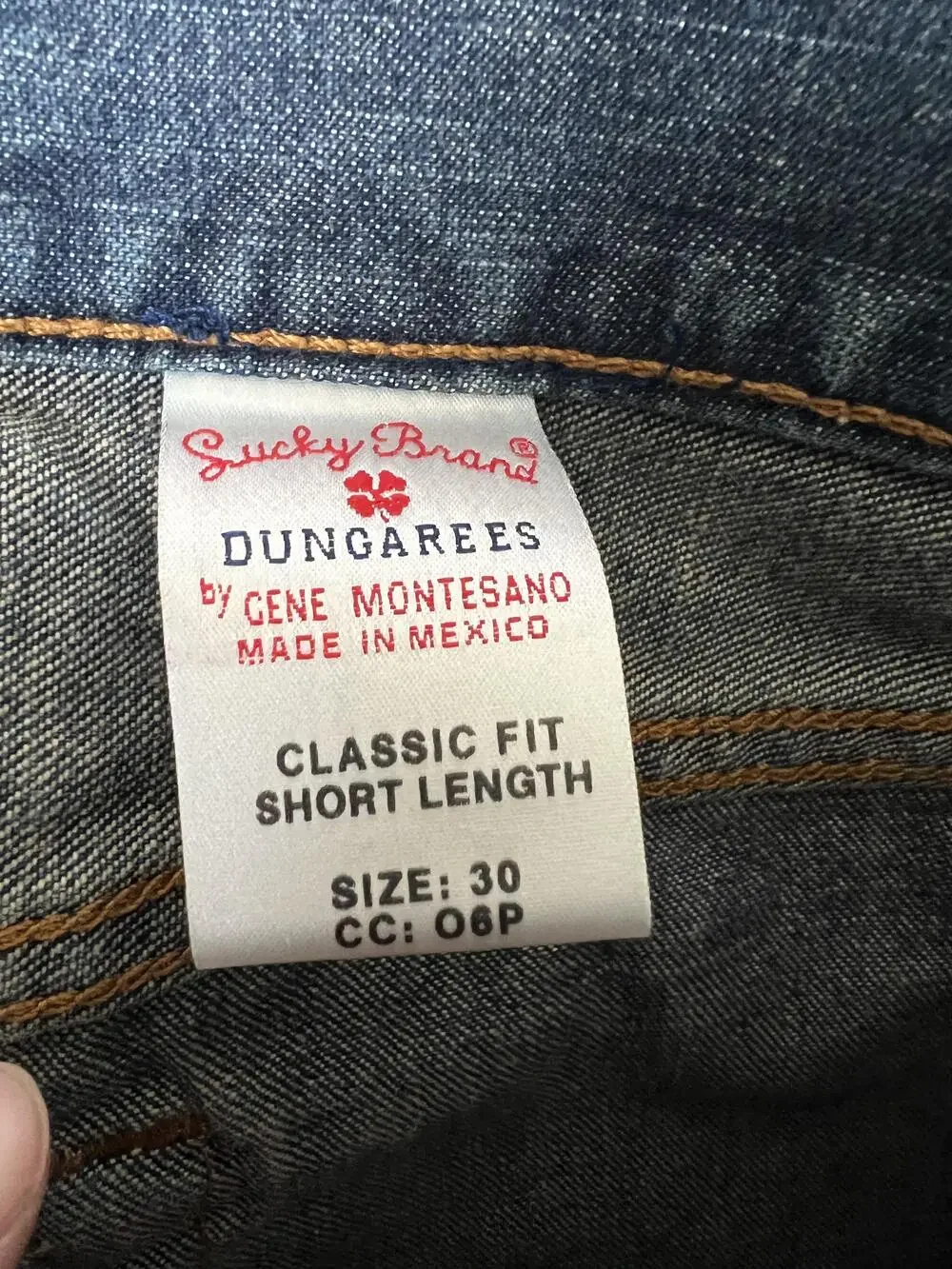 Vintage Lucky Brand Rivington Jeans Mens 30x20 Blue Classic Straight Dungarees
